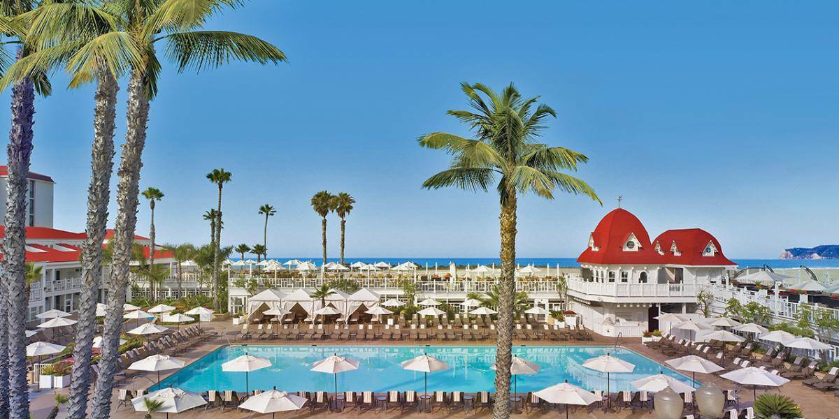 Hotel del Coronado, em San Diego. Foto: Visit California