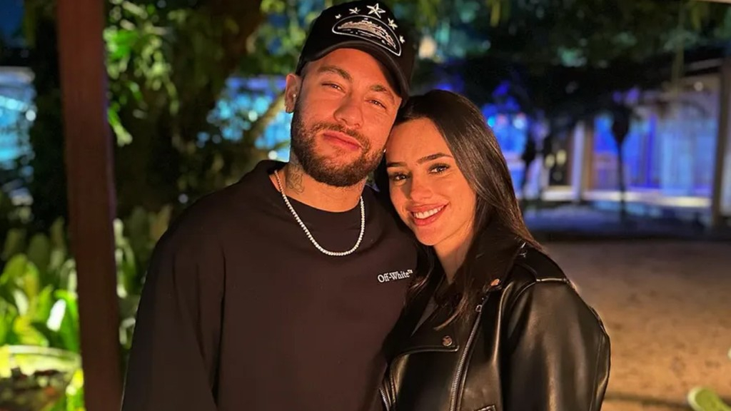 Neymar Jr e Bruna Biancardi revelam sexo de bebê durante chá revelação: ‘Presente’