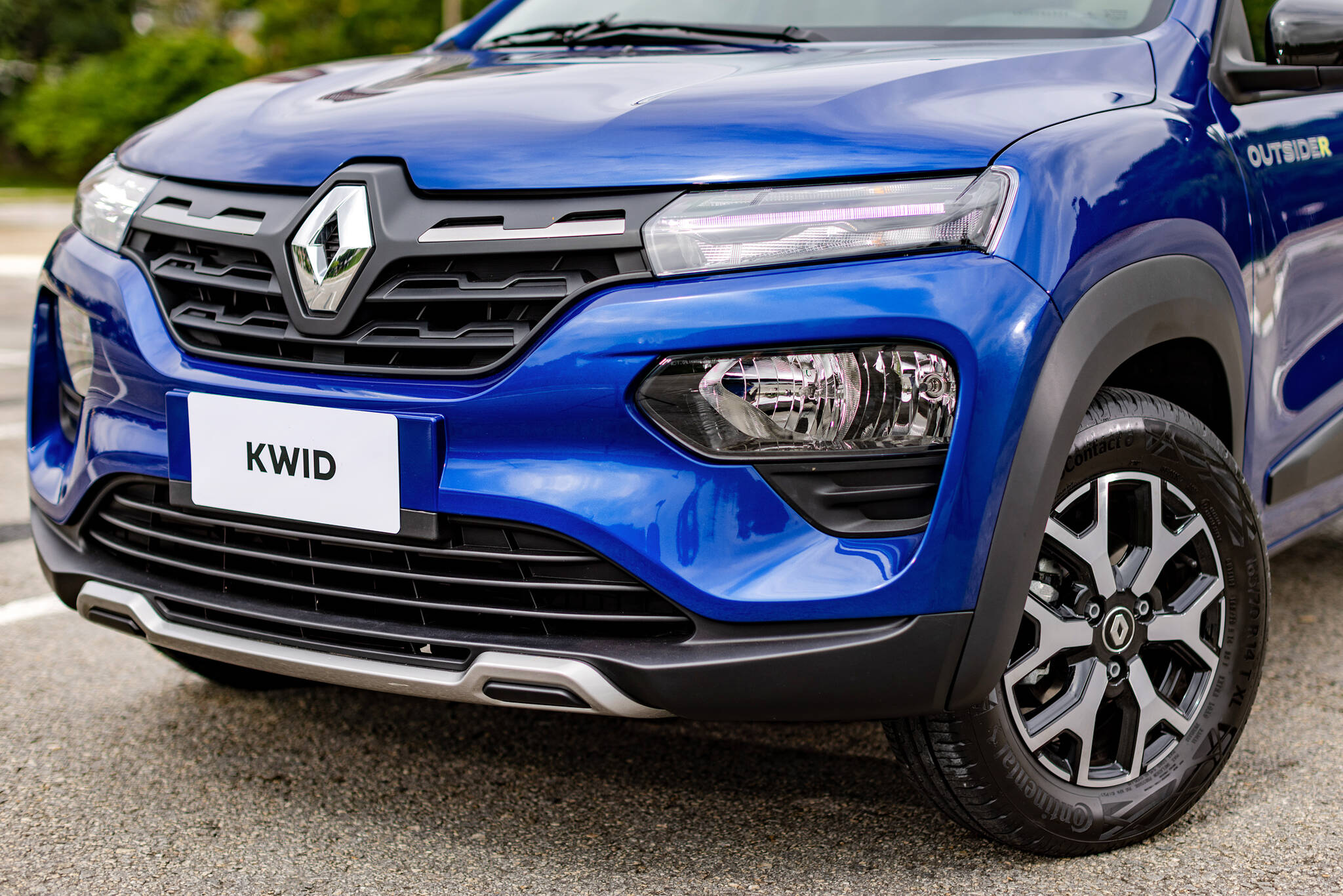 Renault Kwid Outsider 2022. Foto: Divulgação