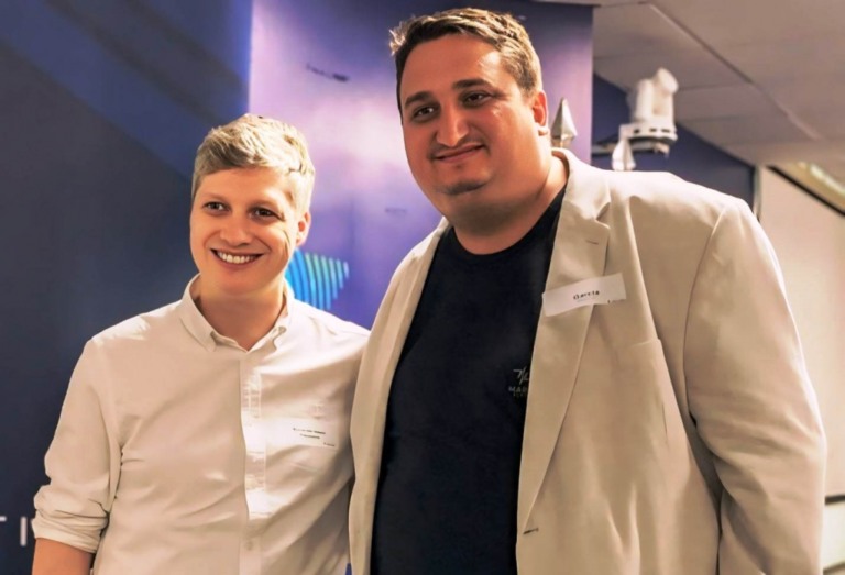 Garcia, pré-candidato do Novo em Marília com o deputado van Hattem