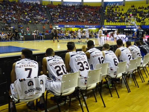 Equipe de Bauru durante final do brasileiro em Marília