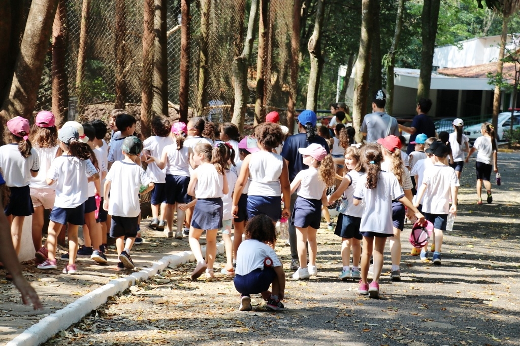 Semana da Árvore leva crianças para educação ambiental no Bosque