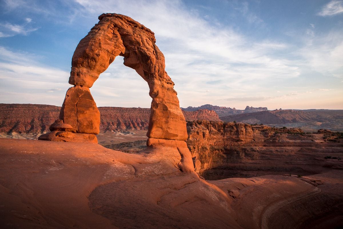 Paisagem do Arches National Park