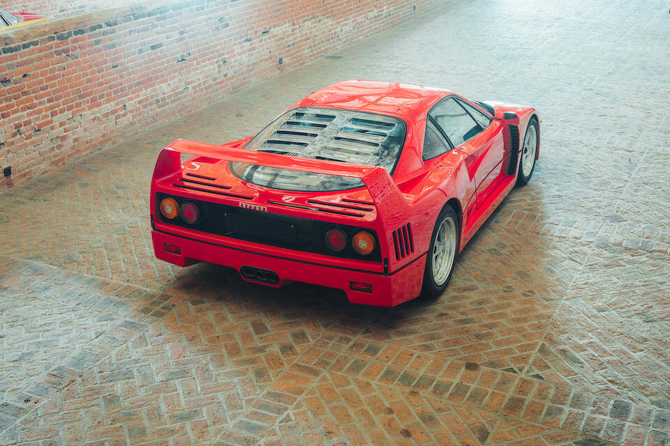 Ferrari F40. Foto: Divulgação