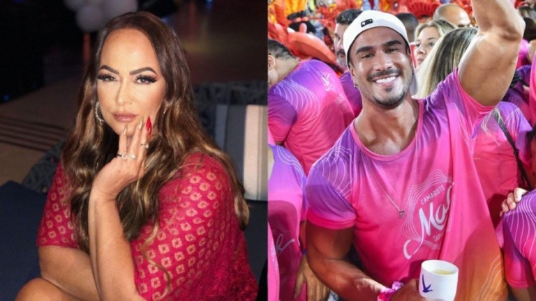 Mãe de Neymar e novo affair retornam à Sapucaí e evitam fotos juntos