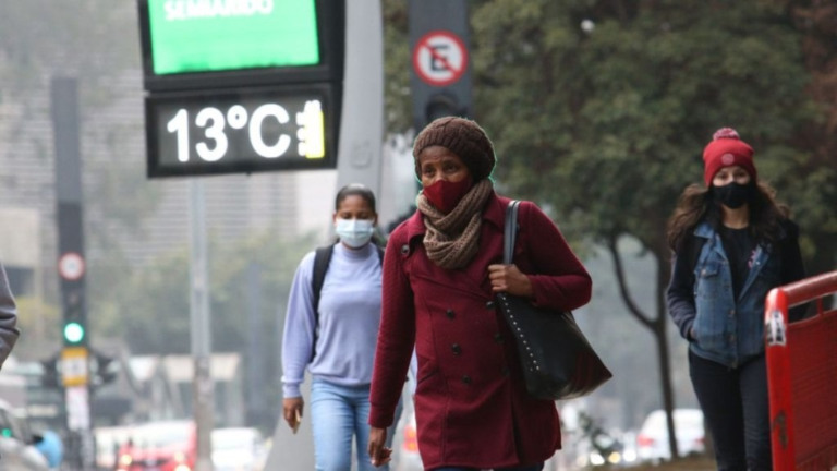 Rovena Rosa/Agência Brasil São Paulo pode registrar uma mínima de 9°C no feriado de Tiradentes