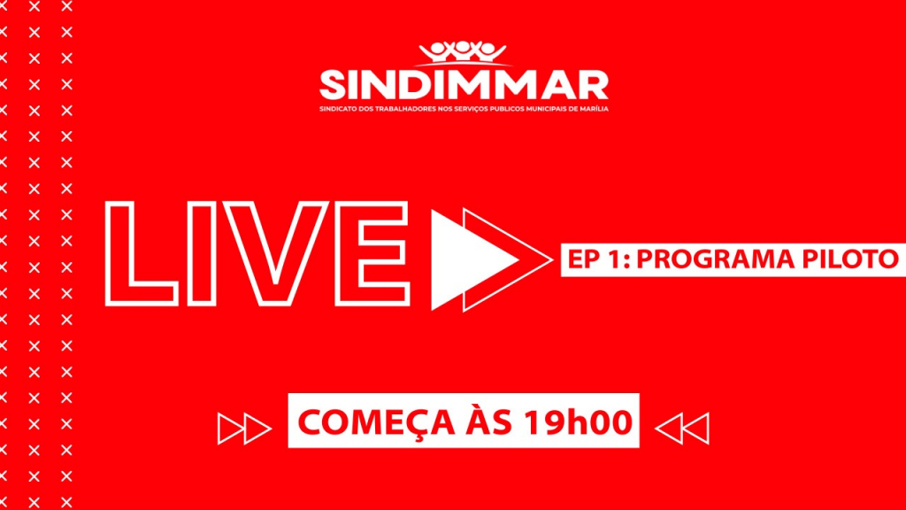 Sindicato de servidores inicia programa de lives em Marília e discute assédio
