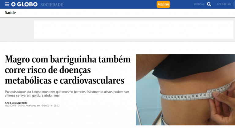 Estudo de Marília mostra riscos da 'barriguinha' e repercute no país