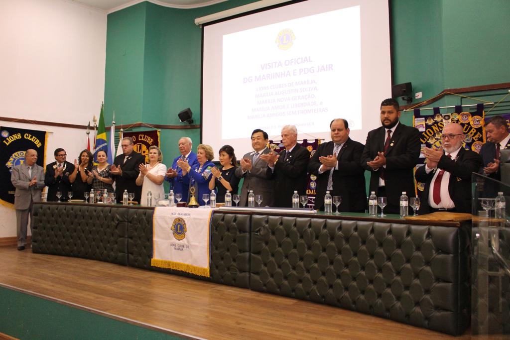 Governadora visita Lions Clubes de Marília e discute projetos