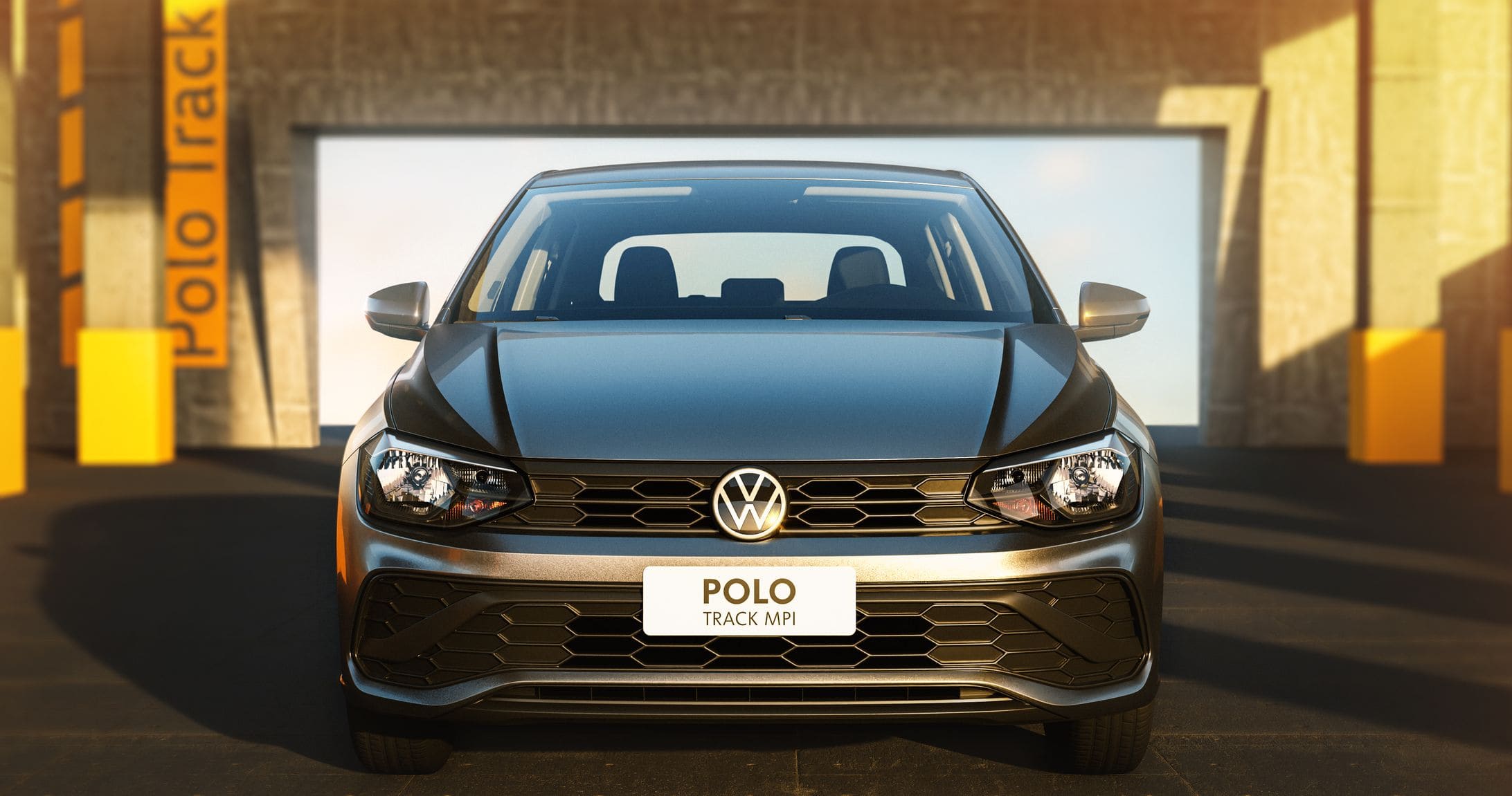 Polo Track. Foto: Divulgação/Volkswagen