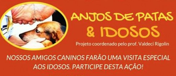 Programa leva cães para terapia com idosos em Marília