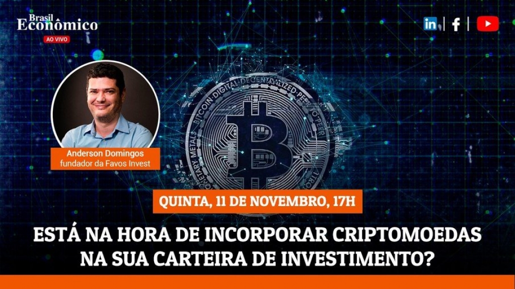 Agora é a hora de investir em criptomoedas? Especialista debate na live do iG