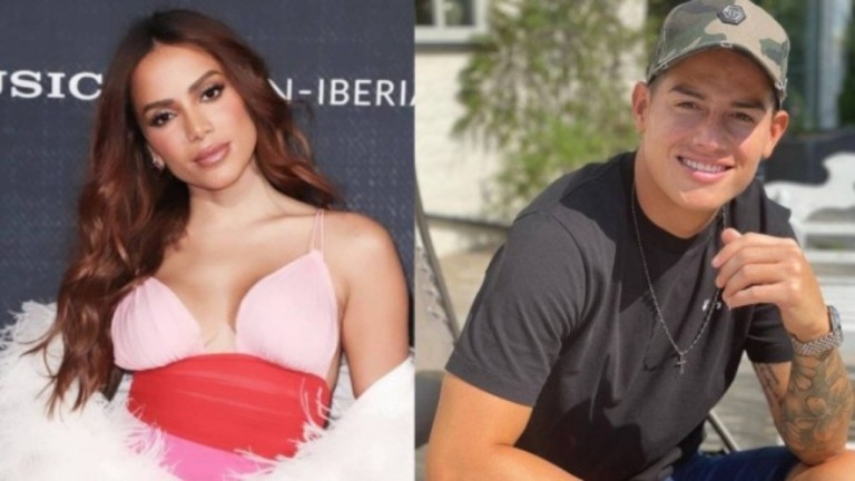 Rumores de affair de Anitta com James Rodríguez aumentam