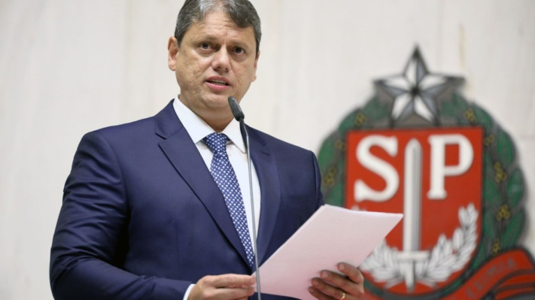 Rodrigo Costa/Alesp Governador Tarcísio Freitas