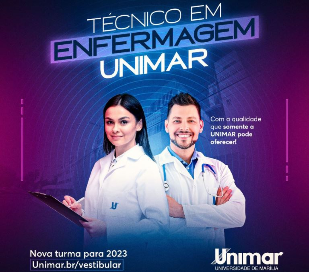 Unimar abre inscrições para processo seletivo em curso Técnico em Enfermagem