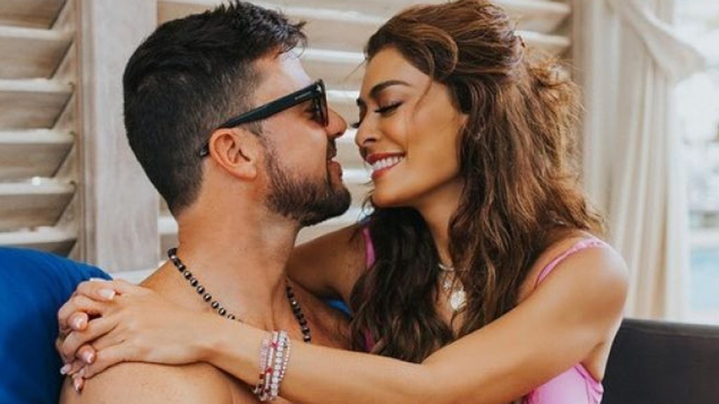 Juliana Paes relembra pedido de casamento com anel em taça: ‘Colocou no espumante!’