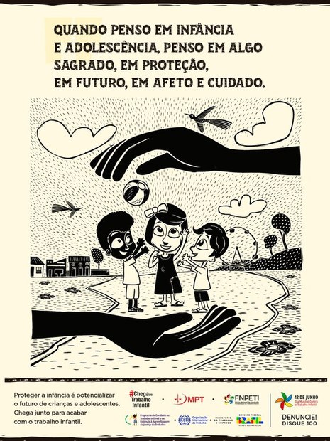 Campanha nacional convoca a sociedade a lutar contra o trabalho infantil