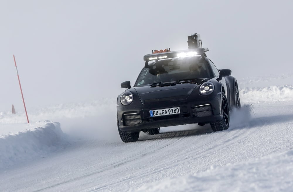 Porsche 911 Dakar. Foto: Divulgação