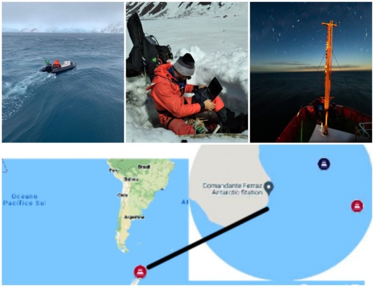 Missão histórica da Marinha chega à Antárctica com oficial de Marília em navio