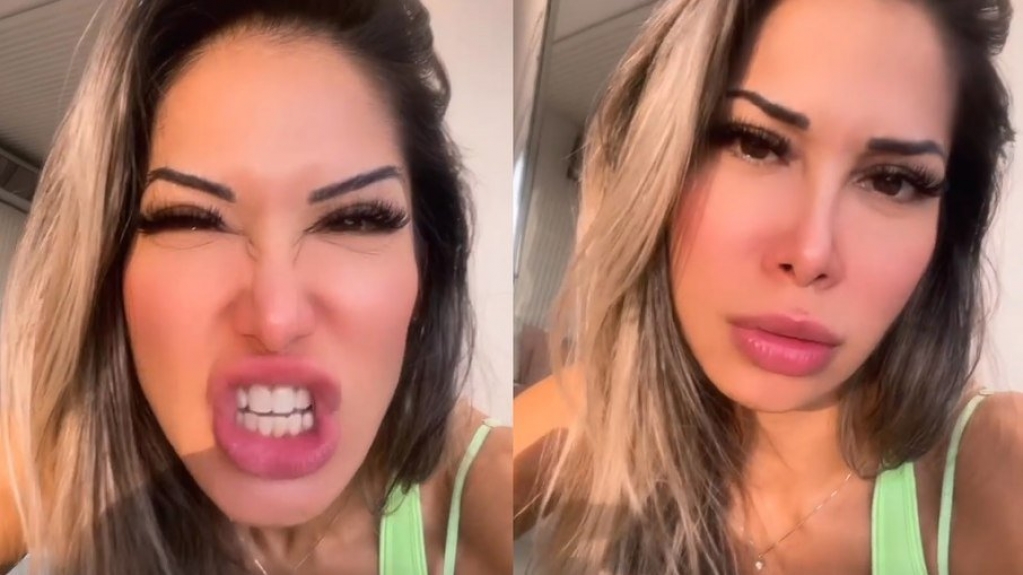 Maira Cardi fica "furiosa" após Arthur Aguiar comer pão no BBB Maira Cardi fica "furiosa" após Arthur Aguiar comer pão no BBB