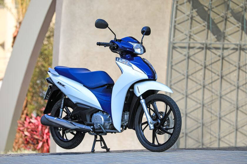 Honda Biz 125 e Biz 110i 2022. Foto: Divulgação