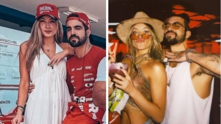 Namorada de Caio Castro posta foto nua do ator; veja