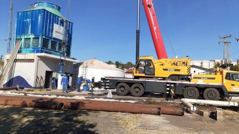 Bomba queima e 30 mil podem ficar sem água na zona norte de Marília; economize