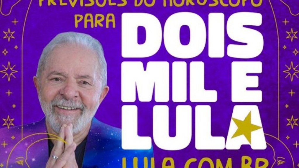 'Dois Mil e Lula': Petista brinca com previsões astrológicas para 2022 'Dois Mil e Lula': Petista brinca com previsões astrológicas para 2022