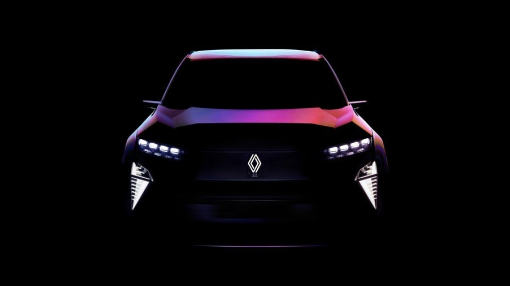 Renault revela teaser de protótipo movido a hidrogênio