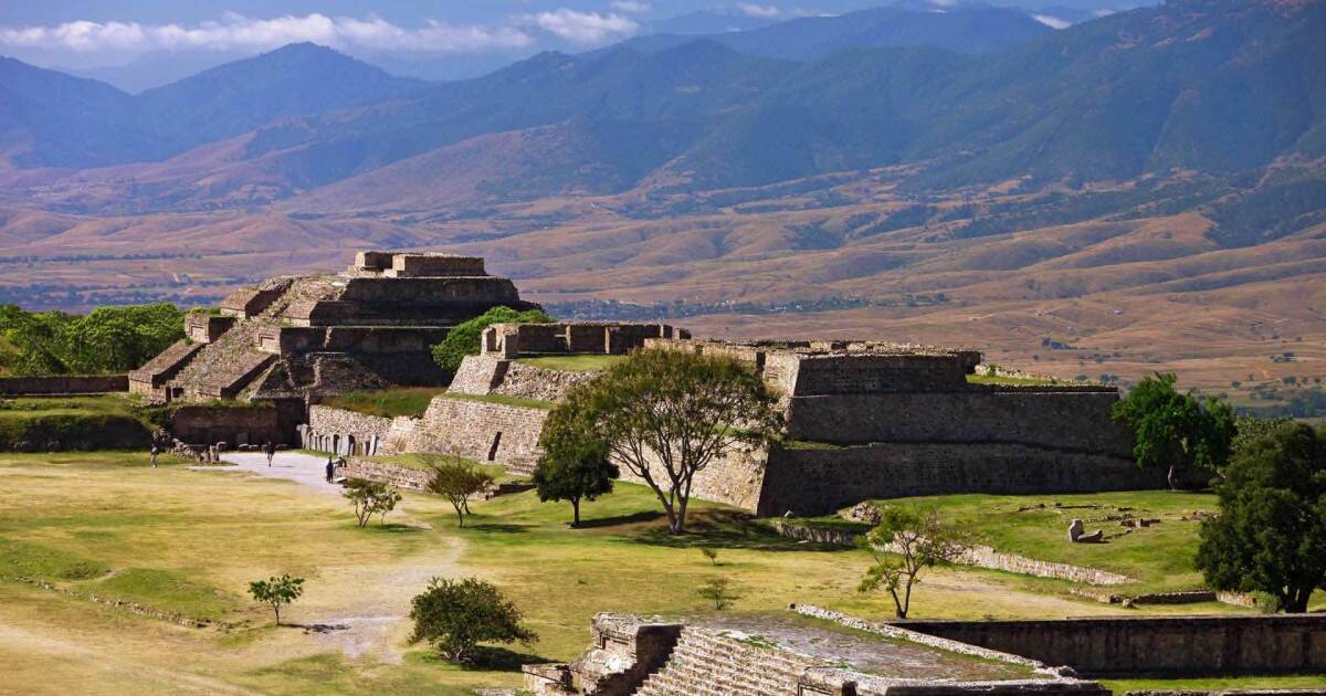 Ruínas Monte Alban, no México. Foto: Reprodução