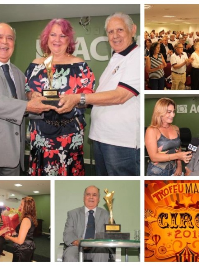 Circo entrega troféu Marina Betti Cezar a Luiz Carlos de Macedo Soares