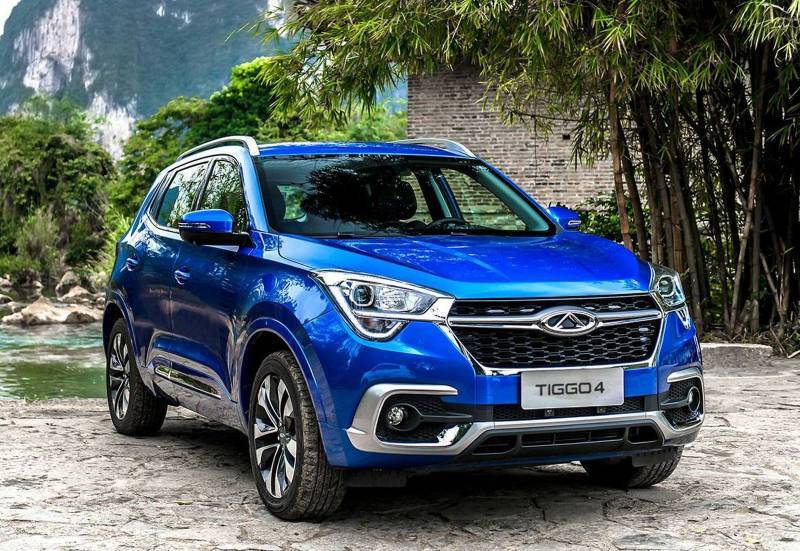 Chery Tiggo 4. Foto: Divulgação