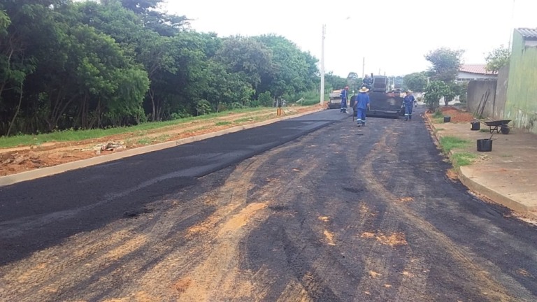 Ligação de ruas na zona norte ganha pavimentação e quebra tabu em bairros