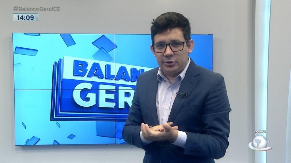 Erlan Bastos explode e vai a 13 pontos de audiência com Balanço Geral CE Erlan Bastos explode e vai a 13 pontos de audiência com Balanço Geral CE