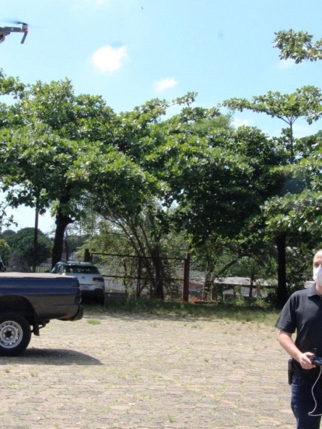 Polícia Federal apresenta drones de fiscalização da eleição – Édio Júnior/Jornal da Manhã