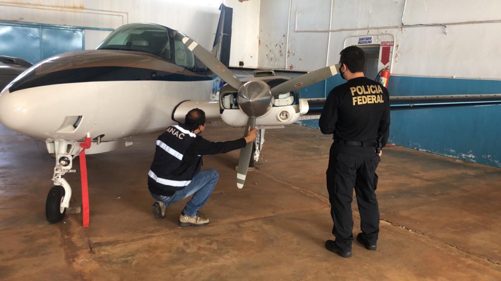 Polícia Federal e Anac fazem operação em aeroporto de Vera Cruz