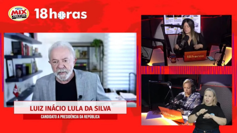 Lula diz que eleição deste ano é 'anormal' e culpa Bolsonaro