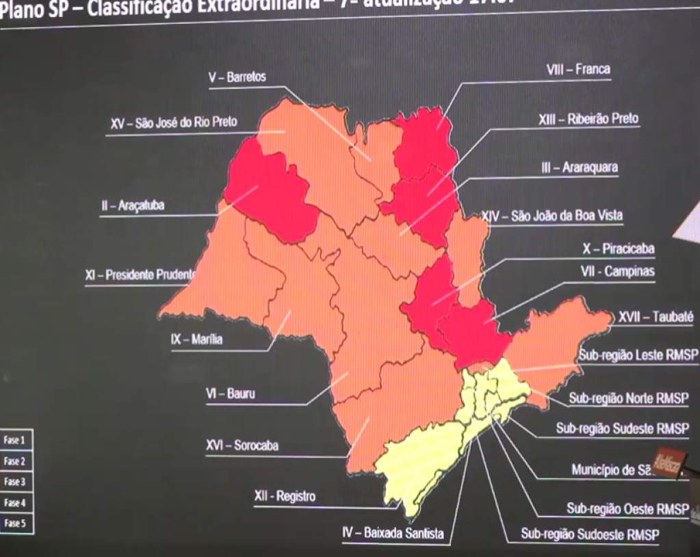 Covid - Piracicaba regride na quarentena e Estado cita Marília em preocupação