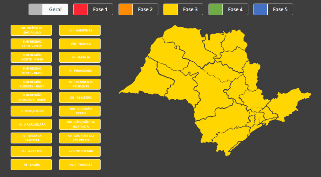 Governo de SP atualiza quarentena nesta terça com previsão de mais restrições
