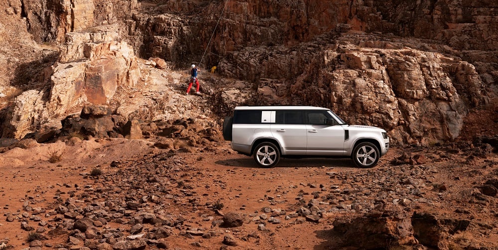 Land Rover Defender 130. Foto: Divulgação