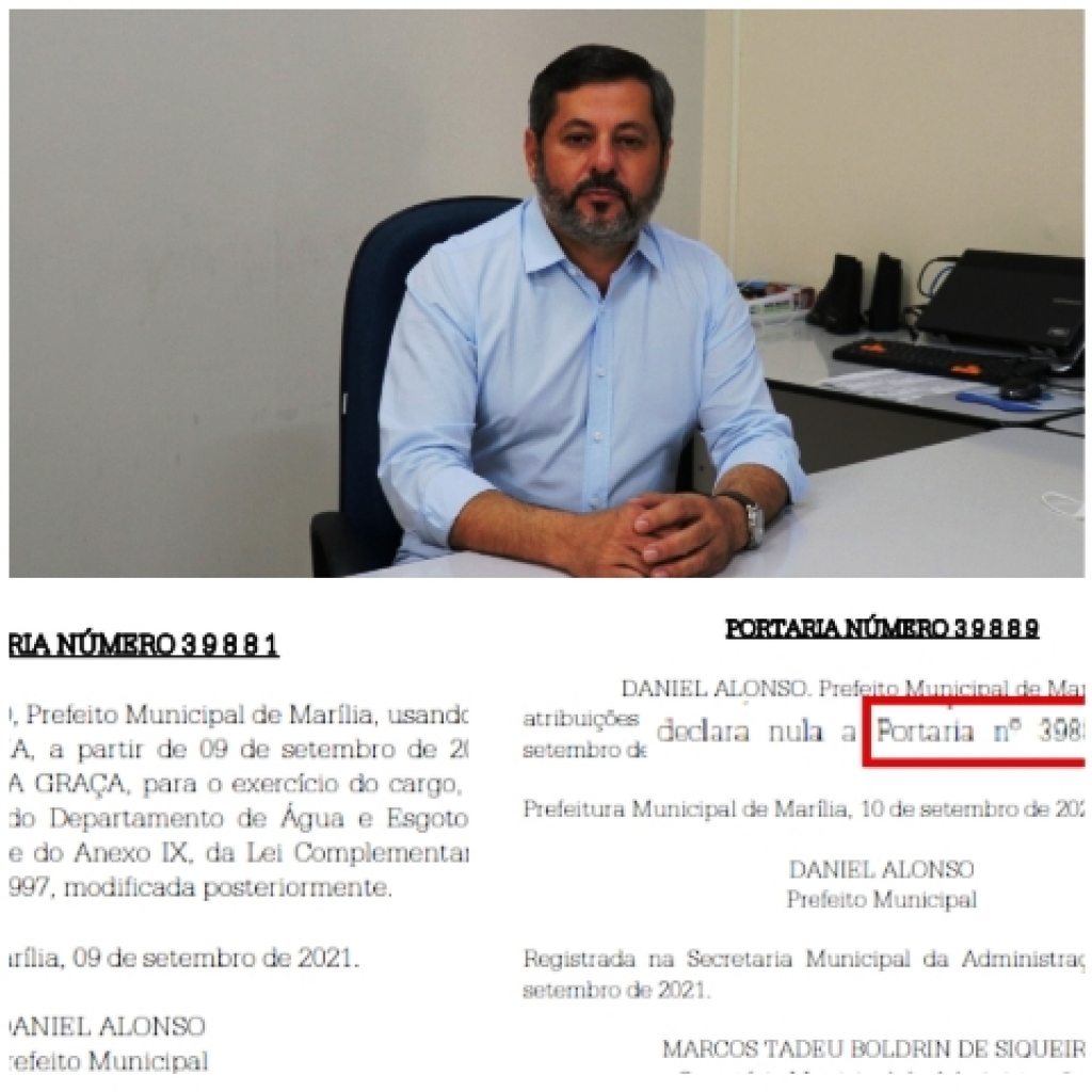 Daniel anula nomeação de Rogerinho no Daem: vai pedir mudança em lei para posse