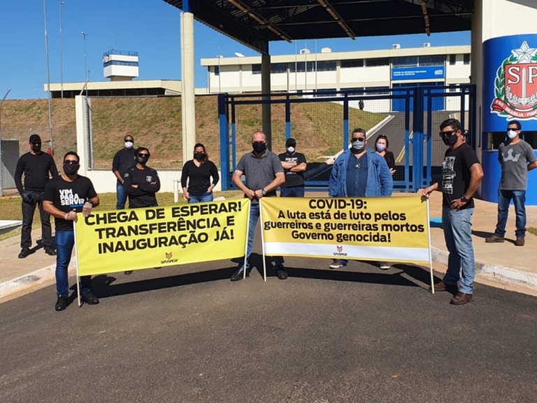Agentes pedem inauguração de presídio na região e transferências; assista