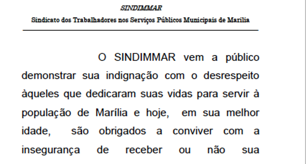 Pagamento de servidores aposentados atrasa; sindicato faz manifestação