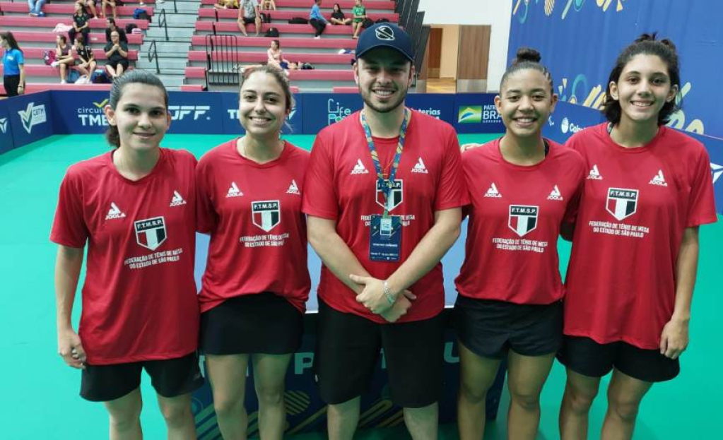 Atleta de Marília é campeã brasileira de tênis de mesa com seleção de SP