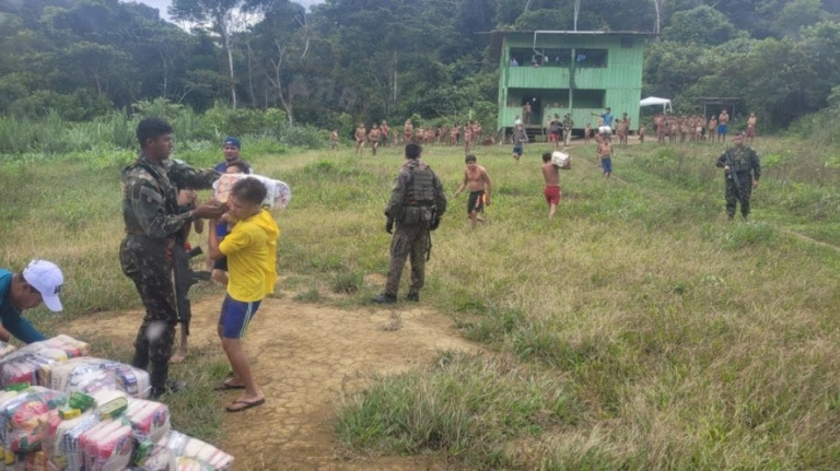 Yanomami: governo entrega 75 toneladas de alimentos e medicamentos