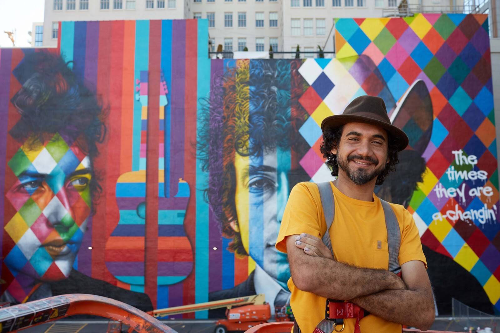 Eduardo Kobra. Foto: Reprodução