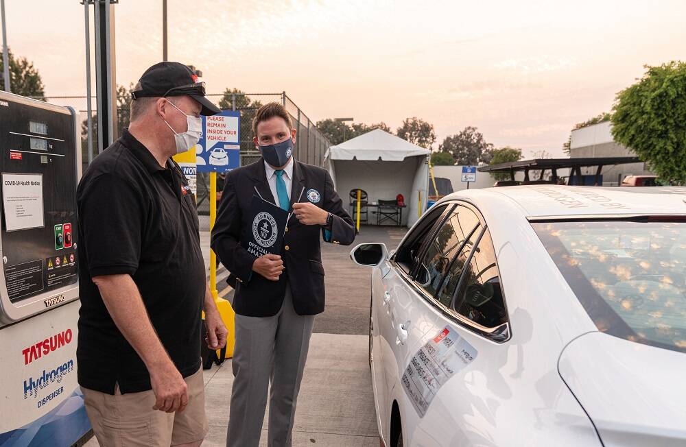 Toyota Mirai. Foto: Divulgação