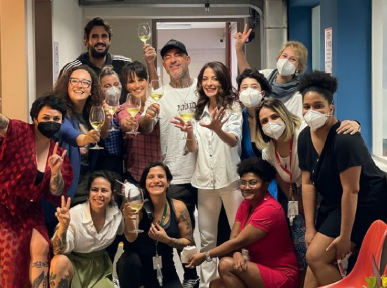 Ana Paula Padrão posta foto no fim de temporada do MasterChef Brasil