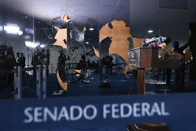 Senado aprova intervenção na segurança pública do Distrito Federal. Foto: Edilson Rodrigues/Agência Senado - 10.01.2023