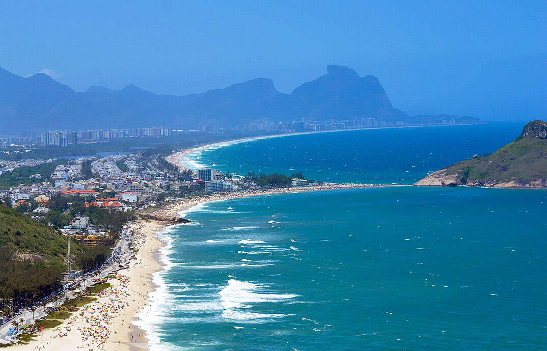 Vista da Praia do Recreio. Foto: Reprodução/Loucos Por Praia